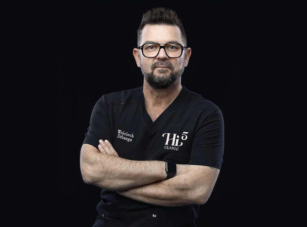 Dr Wojciech Drzazga - Lekarz i trener medycyny estetycznej i laseroterapii, Hi5Clinic Lublin